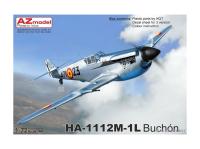 AZ7667 AZ Model Истребитель HA-1112M-1L Buchon (1:72)