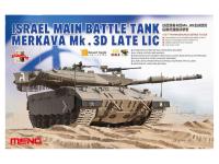 TS-025 Meng Израильский ОБТ Merkava Mk.3D Late LIC (1:35)