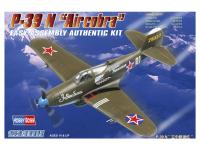 80234 Hobby Boss Американский истребитель P-39 N Aircacobra (1:72)