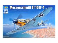 02292 Trumpeter Немецкий истребитель Messerschmitt Bf 109F-4 (1:32)