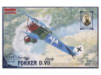 Rod025 Roden Лёгкий манёвренный истребитель Fokker D.VII Early (1:72)