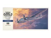 01562 Hasegawa Ночной истребитель люфтваффе Junkers Ju88G-6 Nachtjaeger (1:72)