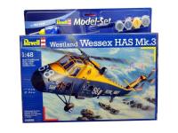 64898 Revell Подарочный набор с моделью вертлолета Westland Wessex HAS Mk.3 (1:48)