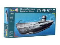 05093 Revell Немецкая подводная лодка U-Boot Typ VIIC (1:350)