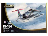 K48127 Kinetic Перехватчик CF-104 Starfighter (1:48)