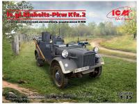 35583 ICM Германский легкий автомобиль радиосвязи le.gl.Einheitz-Pkw Kfz.2 (1:35)