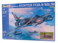 04703 Revell Британский истребитель-бомбардировшик Hawker Hunter FGA.9/Mk.58 (1:32)