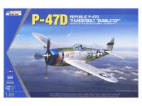 K3207 Kinetic Американский истребитель P-47D Thunderbolt Bubbletop (1:24)