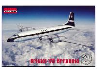 Rod312 Roden Британский турбовинтовой авиалайнер Bristol 175 Britannia (1:144)