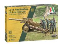 7082 Italeri Немецкая полевая 15см. гаубица (1:72)