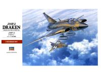 07241 Hasegawa Шведский перехватчик J35F/J Draken (1:48)