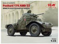 35373 ICM Panhard 178 AMD-35, Французский бронеавтомобиль 2 МВ (1:35)