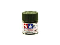 XF-67 NATO Green flat, acrylic paint mini 10 ml. (НАТО Зелёный матовый) Tamiya 81767