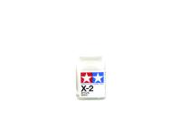 X-2 White gloss, enamel paint 10 ml. (Белый глянцевый) Tamiya 80002