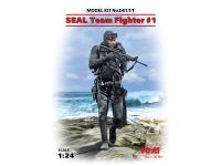 24111 ICM Фигура, Боец группы SEAL №1 (1:24)