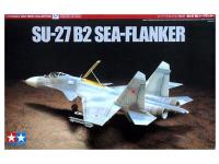 60757 Tamiya Российский сверхзвуковой тяжелый истребитель SU-27 B2 Sea-Flanker (1:72)