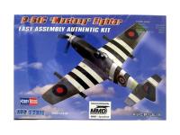 80243 HobbyBoss Истребитель P-51C Mustang Fighter (1:72)