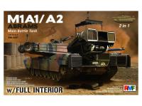 RM-5007 RFM Американский ОБТ M1A1/A2 Abrams (с интерьером) (1:35)