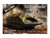 DW35018 Das Werk Опытный таранный танк VK4501(P) "Rammtiger" (1:35)