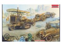 Rod814 Roden Артиллерийский трактор Holt 75 с гаубицей BL 8-inch (1:35)