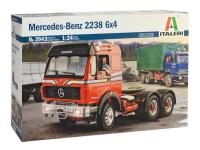 3943 Italeri Грузовик Mercedes Benz 2238 6x4 (1:24)