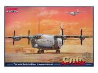 Rod042 Roden Советский военно-транспортный самолет Ан-12 БК CUB (1:72)