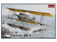 Rod034 Roden Немецкий истребитель-гидросамолет Albatros W4 (Late) (1:72)