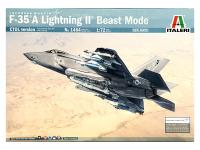 1464 Italeri Американский истребитель F-35A Lightning II (1:72)