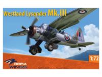 DW72024 Dora Wings Многоцелевой самолет Westland Lysander Mk III (1:72)