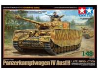 32584 Tamiya Немецкий танк Panzerkampfwagen IV Ausf.H (поздняя версия), с 1 фигурой (1:48)