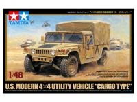 32563 Tamiya Американский современный военный внедорожник 4x4 Cargo Type (Hammer) (1:48)