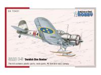 SH72421 Special Hobby Пикирующий бомбардировщик SAAB B-5 (1:72)