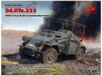 48192 ICM Германский бронеавтомобиль радиосвязи Sd.Kfz.223 (1:48)