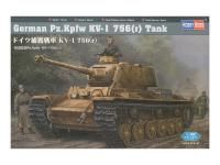 84818 HobbyBoss Танк трофейный Pz.Kpfw KV-1 756(r) (1:48)