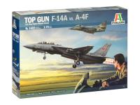 1422 Italeri Самолёты F-14A против A-4F "Top Gun" (1:72)