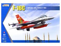 K48069 Kinetic Истребитель F-16C ВВС Турции (1:48)