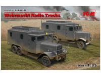 DS3509 ICM Машины радиосвязи (Henschel 33D1 Kfz.72, Krupp L3H163 Kfz.72) (1:35)