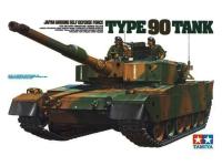 35208 Tamiya Современный японский танк Type 90 с 2-мя фигурами (1:35)