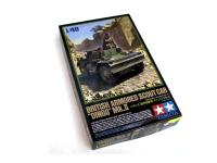 32581 Tamiya Английский бронеавтомобиль "Dingo" Mk.II с двумя фигурами (1:48)