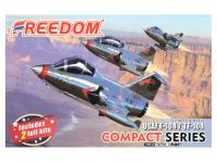 162704 Freedom Model Kits Набор самолётов USAF Star Fighter F-104 + TF-104