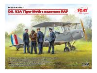 32037 ICM RAF DH. 82А Tiger Moth с кадетами (1:32)