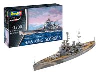 05161 Revell Линкор H.M.S King George V (1:1200)