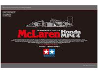 89719 Tamiya McLaren Honda MP4/4 (1:20)