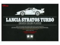 25418 Tamiya Lancia Stratos Turbo (Silver Color Plated) (1:24)