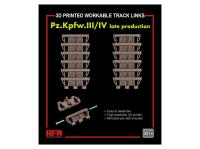 RM-2014 RFM Рабочие гусеничные траки для Pz. Kpfw. III /IV позднего (1:35)