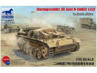 CB35117 Bronco Немецкая САУ Sturmgeschütz III Ausf D (SdKfz 142) в Северной Африке (1:35)