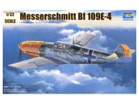 02289 Trumpeter Истребитель Messer schmitt Bf-109E-4 (1:32)