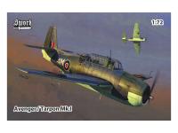 SW72137 Sword Торпедоносец Grumman Avenger/Tarpon Mk. I (1:72)