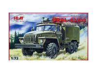 72612 ICM Урал 4320, подвижный командный пункт (1:72)