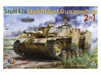 8006 Takom САУ StuH42/StuG.III Ausf.G Late Production 2в1 (1:35)